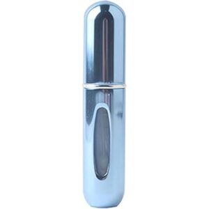 portable bottom refillable perfume atomizer spray bottle glitter blue 5ml 2724631533376 21.6